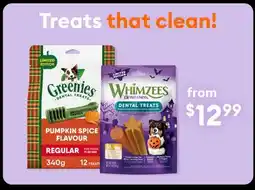 Petsmart Treats that clean! offer