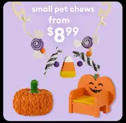 Petsmart Small pet chews offer