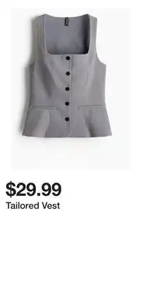 H&M Tailored Vest offer