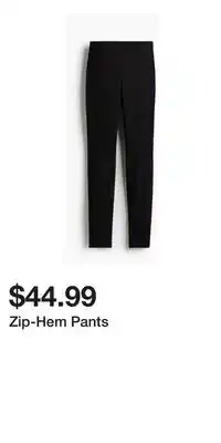 H&M Zip-Hem Pants offer
