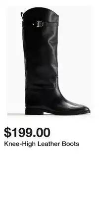 H&M Knee-High Leather Boots offer