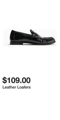 H&M Leather Loafers offer