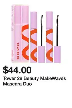 Sephora Tower 28 Beauty MakeWaves Mascara Duo offer