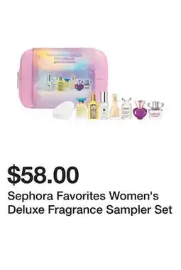 Sephora Sephora Favorites Women's Deluxe Fragrance Sampler Set offer