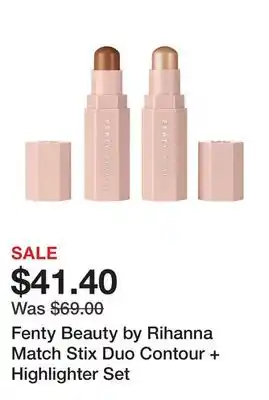 Sephora Fenty Beauty by Rihanna Match Stix Duo Contour + Highlighter Set offer