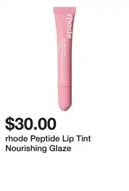 Sephora rhode Peptide Lip Tint Nourishing Glaze offer