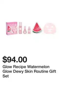Sephora Glow Recipe Watermelon Glow Dewy Skin Routine Gift Set offer