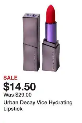 Sephora Urban Decay Vice Hydrating Lipstick offer