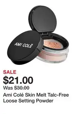 Sephora Ami Colé Skin Melt Talc-Free Loose Setting Powder offer