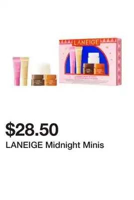 Sephora LANEIGE Midnight Minis offer