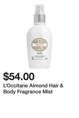 Sephora L'Occitane Almond Hair & Body Fragrance Mist offer