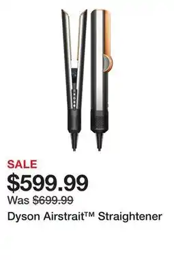 Sephora Dyson Airstrait Straightener offer