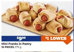 M & M Food Market Mini Franks in Pastry offer