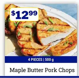 M & M Food Market Maple Butter Pork Chops offer