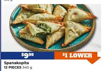 M & M Food Market Spanakopita offer