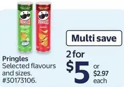 Walmart Pringles offer