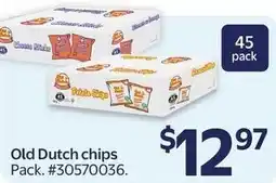 Walmart Old Dutch chips offer