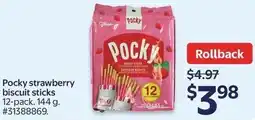 Walmart Pocky strawberry biscuit sticks offer