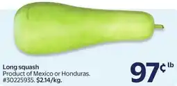 Walmart Long squash offer