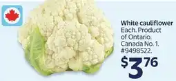 Walmart White cauliflower offer