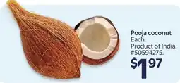 Walmart Pooja coconut offer