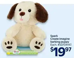Walmart Spark Create Imagine barking puppy offer