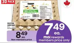 Metro SELECTION LARGE EGGS offer