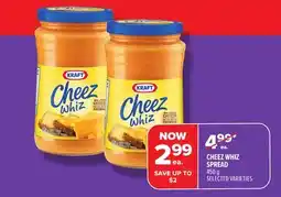 Metro CHEEZ WHIZ SPREAD offer