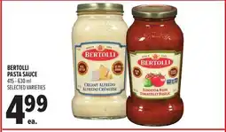 Metro BERTOLLI PASTA SAUCE offer