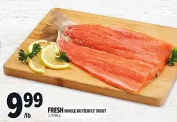 Metro FRESH WHOLE BUTTERFLY TROUT offer