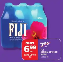 Metro FIJI NATURAL ARTESIAN WATER offer