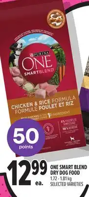 Metro PURINA ONE SMART BLEND DRY DOG FOOD offer