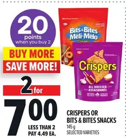 Metro CHRISTIE CRISPERS OR BITS & BITES SNACKS offer