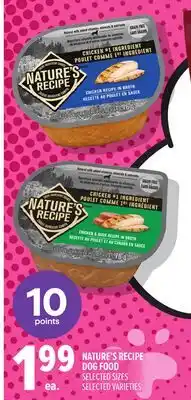 Metro NATURE'S RECIPE DOG FOOD offer