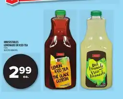 Metro IRRESISTIBLES LEMONADE OR ICED TEA offer