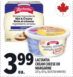 Metro LACTANTIA CREAM CHEESE OR MARGARINE offer