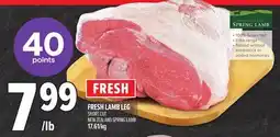 Metro FRESH LAMB LEG offer