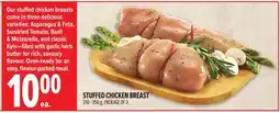 Metro STUFFED CHICKEN BREAST offer