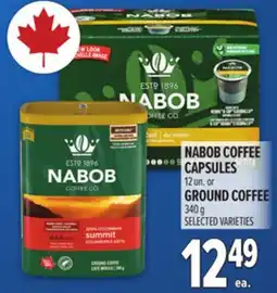 Metro NABOB COFFEE CAPSULES offer