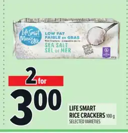 Metro LIFE SMART RICE CRACKERS offer