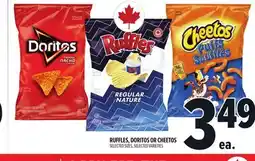 Metro RUFFLES, DORITOS OR CHEETOS offer