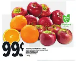Metro PAULA RED OR MCINTOSH APPLES offer