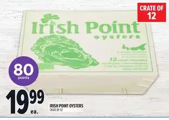 Metro IRISH POINT OYSTERS offer