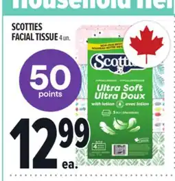 Metro SCOTTIES FACIAL TISSUE offer
