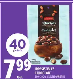 Metro IRRESISTIBLES CHOCOLATE offer