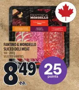 Metro FANTINO & MONDELLO SLICED DELI MEAT offer