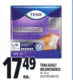 Metro TENA ADULT INCONTINENCE offer