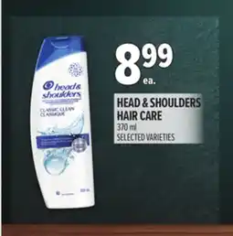 Metro HEAD & SHOULDERS HAIR CARE offer