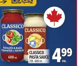 Metro CLASSICO PASTA SAUCE offer