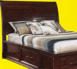 Leon's Eden 3-Piece Queen Storage Bed - Dark Brown offer